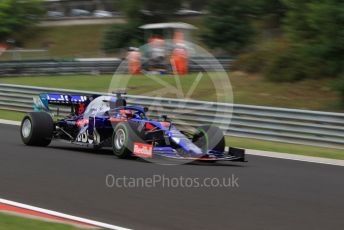 World © Octane Photographic Ltd. Formula 1 – Hungarian GP - Practice 2. Scuderia Toro Rosso STR14 – Daniil Kvyat. Hungaroring, Budapest, Hungary. Friday 2nd August 2019.