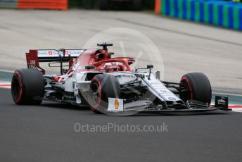 World © Octane Photographic Ltd. Formula 1 – Hungarian GP - Practice 2. Alfa Romeo Racing C38 – Kimi Raikkonen. Hungaroring, Budapest, Hungary. Friday 2nd August 2019.