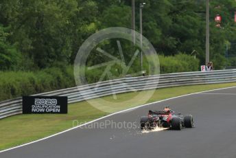 World © Octane Photographic Ltd. Formula 1 – Hungarian GP - Practice 2. Aston Martin Red Bull Racing RB15 – Max Verstappen. Hungaroring, Budapest, Hungary. Friday 2nd August 2019.