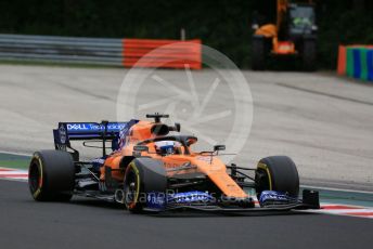 World © Octane Photographic Ltd. Formula 1 – Hungarian GP - Practice 2. McLaren MCL34 – Carlos Sainz. Hungaroring, Budapest, Hungary. Friday 2nd August 2019.