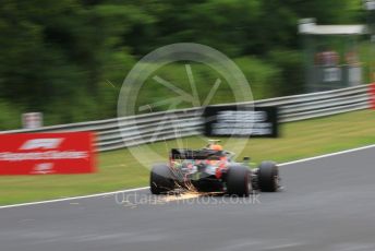 World © Octane Photographic Ltd. Formula 1 – Hungarian GP - Practice 2. Aston Martin Red Bull Racing RB15 – Pierre Gasly. Hungaroring, Budapest, Hungary. Friday 2nd August 2019.