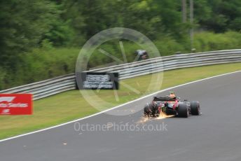 World © Octane Photographic Ltd. Formula 1 – Hungarian GP - Practice 2. Aston Martin Red Bull Racing RB15 – Pierre Gasly. Hungaroring, Budapest, Hungary. Friday 2nd August 2019.