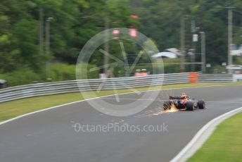 World © Octane Photographic Ltd. Formula 1 – Hungarian GP - Practice 2. Aston Martin Red Bull Racing RB15 – Pierre Gasly. Hungaroring, Budapest, Hungary. Friday 2nd August 2019.