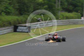 World © Octane Photographic Ltd. Formula 1 – Hungarian GP - Practice 2. Aston Martin Red Bull Racing RB15 – Max Verstappen. Hungaroring, Budapest, Hungary. Friday 2nd August 2019.