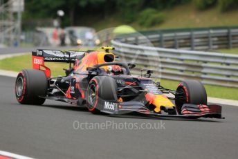 World © Octane Photographic Ltd. Formula 1 – Hungarian GP - Practice 2. Aston Martin Red Bull Racing RB15 – Pierre Gasly. Hungaroring, Budapest, Hungary. Friday 2nd August 2019.