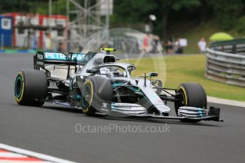 World © Octane Photographic Ltd. Formula 1 – Hungarian GP - Practice 2. Mercedes AMG Petronas Motorsport AMG F1 W10 EQ Power+ - Valtteri Bottas. Hungaroring, Budapest, Hungary. Friday 2nd August 2019.