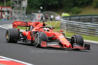 World © Octane Photographic Ltd. Formula 1 – Hungarian GP - Practice 2. Scuderia Ferrari SF90 – Sebastian Vettel. Hungaroring, Budapest, Hungary. Friday 2nd August 2019.