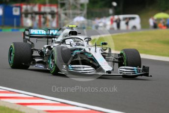 World © Octane Photographic Ltd. Formula 1 – Hungarian GP - Practice 2. Mercedes AMG Petronas Motorsport AMG F1 W10 EQ Power+ - Valtteri Bottas. Hungaroring, Budapest, Hungary. Friday 2nd August 2019.