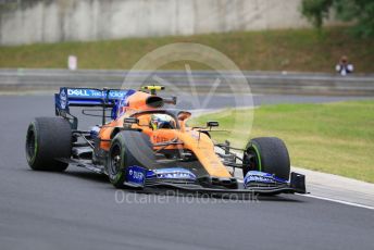 World © Octane Photographic Ltd. Formula 1 – Hungarian GP - Practice 2. McLaren MCL34 – Lando Norris. Hungaroring, Budapest, Hungary. Friday 2nd August 2019.