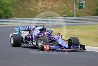 World © Octane Photographic Ltd. Formula 1 – Hungarian GP - Practice 2. Scuderia Toro Rosso STR14 – Daniil Kvyat. Hungaroring, Budapest, Hungary. Friday 2nd August 2019.