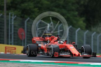 World © Octane Photographic Ltd. Formula 1 – Hungarian GP - Practice 2. Scuderia Ferrari SF90 – Sebastian Vettel. Hungaroring, Budapest, Hungary. Friday 2nd August 2019.