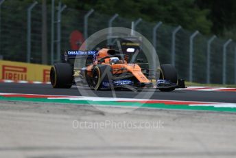 World © Octane Photographic Ltd. Formula 1 – Hungarian GP - Practice 2. McLaren MCL34 – Carlos Sainz. Hungaroring, Budapest, Hungary. Friday 2nd August 2019.