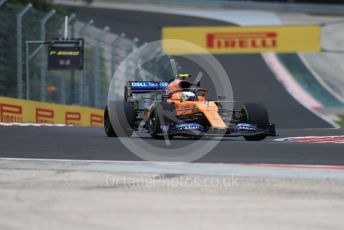 World © Octane Photographic Ltd. Formula 1 – Hungarian GP - Practice 2. McLaren MCL34 – Lando Norris. Hungaroring, Budapest, Hungary. Friday 2nd August 2019.