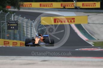 World © Octane Photographic Ltd. Formula 1 – Hungarian GP - Practice 2. McLaren MCL34 – Carlos Sainz. Hungaroring, Budapest, Hungary. Friday 2nd August 2019.