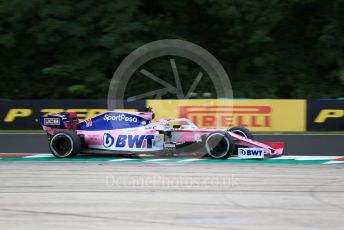 World © Octane Photographic Ltd. Formula 1 – Hungarian GP - Practice 2. SportPesa Racing Point RP19 - Sergio Perez. Hungaroring, Budapest, Hungary. Friday 2nd August 2019.