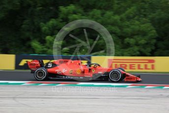 World © Octane Photographic Ltd. Formula 1 – Hungarian GP - Practice 2. Scuderia Ferrari SF90 – Sebastian Vettel. Hungaroring, Budapest, Hungary. Friday 2nd August 2019.