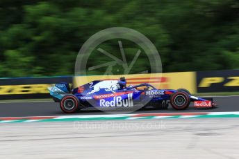 World © Octane Photographic Ltd. Formula 1 – Hungarian GP - Practice 2. Scuderia Toro Rosso STR14 – Daniil Kvyat. Hungaroring, Budapest, Hungary. Friday 2nd August 2019.