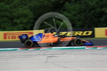 World © Octane Photographic Ltd. Formula 1 – Hungarian GP - Practice 2. McLaren MCL34 – Carlos Sainz. Hungaroring, Budapest, Hungary. Friday 2nd August 2019.