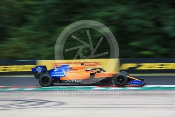 World © Octane Photographic Ltd. Formula 1 – Hungarian GP - Practice 2. McLaren MCL34 – Carlos Sainz. Hungaroring, Budapest, Hungary. Friday 2nd August 2019.