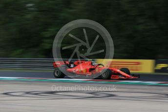 World © Octane Photographic Ltd. Formula 1 – Hungarian GP - Practice 2. Scuderia Ferrari SF90 – Charles Leclerc. Hungaroring, Budapest, Hungary. Friday 2nd August 2019.