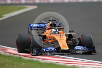 World © Octane Photographic Ltd. Formula 1 – Hungarian GP - Practice 3. McLaren MCL34 – Carlos Sainz. Hungaroring, Budapest, Hungary. Saturday 3rd August 2019.