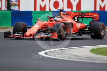 World © Octane Photographic Ltd. Formula 1 – Hungarian GP - Practice 3. Scuderia Ferrari SF90 – Sebastian Vettel. Hungaroring, Budapest, Hungary. Saturday 3rd August 2019.