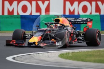 World © Octane Photographic Ltd. Formula 1 – Hungarian GP - Practice 3. Aston Martin Red Bull Racing RB15 – Max Verstappen. Hungaroring, Budapest, Hungary. Saturday 3rd August 2019.