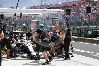 World © Octane Photographic Ltd. Formula 1 – Hungarian GP - Practice 3. Mercedes AMG Petronas Motorsport AMG F1 W10 EQ Power+ - Lewis Hamilton. Hungaroring, Budapest, Hungary. Saturday 3rd August 2019.