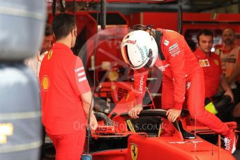 World © Octane Photographic Ltd. Formula 1 – Hungarian GP - Practice 3. Scuderia Ferrari SF90 – Sebastian Vettel. Hungaroring, Budapest, Hungary. Saturday 3rd August 2019.