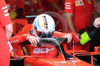 World © Octane Photographic Ltd. Formula 1 – Hungarian GP - Practice 3. Scuderia Ferrari SF90 – Sebastian Vettel. Hungaroring, Budapest, Hungary. Saturday 3rd August 2019.