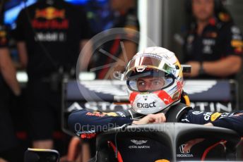 World © Octane Photographic Ltd. Formula 1 – Hungarian GP - Practice 3. Aston Martin Red Bull Racing RB15 – Max Verstappen. Hungaroring, Budapest, Hungary. Saturday 3rd August 2019.