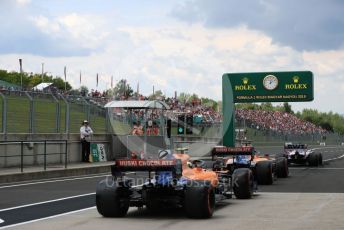 World © Octane Photographic Ltd. Formula 1 – Hungarian GP - Practice 3. McLaren MCL34 – Carlos Sainz and Lando Norris. Hungaroring, Budapest, Hungary. Saturday 3rd August 2019.