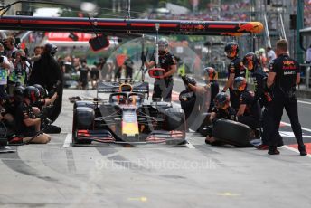 World © Octane Photographic Ltd. Formula 1 – Hungarian GP - Practice 3. Aston Martin Red Bull Racing RB15 – Max Verstappen. Hungaroring, Budapest, Hungary. Saturday 3rd August 2019.