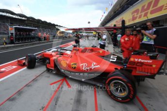 World © Octane Photographic Ltd. Formula 1 – Hungarian GP - Practice 3. Scuderia Ferrari SF90 – Sebastian Vettel. Hungaroring, Budapest, Hungary. Saturday 3rd August 2019.
