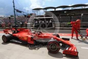 World © Octane Photographic Ltd. Formula 1 – Hungarian GP - Practice 3. Scuderia Ferrari SF90 – Sebastian Vettel. Hungaroring, Budapest, Hungary. Saturday 3rd August 2019.