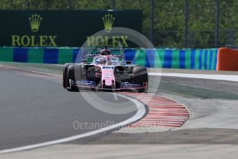 World © Octane Photographic Ltd. Formula 1 – Hungarian GP - Qualifying. SportPesa Racing Point RP19 - Sergio Perez. Hungaroring, Budapest, Hungary. Saturday 3rd August 2019.