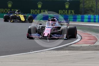 World © Octane Photographic Ltd. Formula 1 – Hungarian GP - Qualifying. SportPesa Racing Point RP19 - Sergio Perez. Hungaroring, Budapest, Hungary. Saturday 3rd August 2019.
