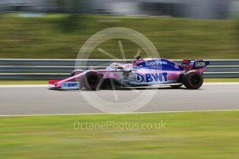 World © Octane Photographic Ltd. Formula 1 – Hungarian GP - Qualifying. SportPesa Racing Point RP19 - Sergio Perez. Hungaroring, Budapest, Hungary. Saturday 3rd August 2019.