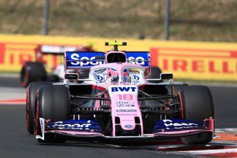 World © Octane Photographic Ltd. Formula 1 – Hungarian GP - Qualifying. SportPesa Racing Point RP19 – Lance Stroll. Hungaroring, Budapest, Hungary. Saturday 3rd August 2019.