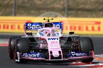 World © Octane Photographic Ltd. Formula 1 – Hungarian GP - Qualifying. SportPesa Racing Point RP19 – Lance Stroll. Hungaroring, Budapest, Hungary. Saturday 3rd August 2019.