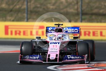 World © Octane Photographic Ltd. Formula 1 – Hungarian GP - Qualifying. SportPesa Racing Point RP19 - Sergio Perez. Hungaroring, Budapest, Hungary. Saturday 3rd August 2019.