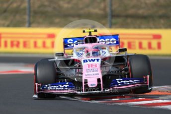 World © Octane Photographic Ltd. Formula 1 – Hungarian GP - Qualifying. SportPesa Racing Point RP19 – Lance Stroll. Hungaroring, Budapest, Hungary. Saturday 3rd August 2019.