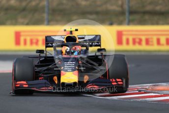 World © Octane Photographic Ltd. Formula 1 – Hungarian GP - Qualifying. Aston Martin Red Bull Racing RB15 – Pierre Gasly. Hungaroring, Budapest, Hungary. Saturday 3rd August 2019.