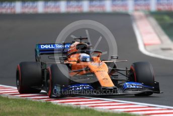 World © Octane Photographic Ltd. Formula 1 – Hungarian GP - Qualifying. McLaren MCL34 – Carlos Sainz. Hungaroring, Budapest, Hungary. Saturday 3rd August 2019.