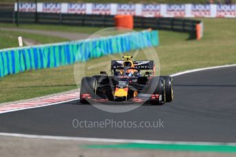 World © Octane Photographic Ltd. Formula 1 – Hungarian GP - Qualifying. Aston Martin Red Bull Racing RB15 – Pierre Gasly. Hungaroring, Budapest, Hungary. Saturday 3rd August 2019.