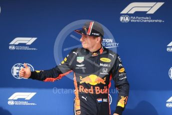 World © Octane Photographic Ltd. Formula 1 – Hungarian GP - Qualifying. Aston Martin Red Bull Racing RB15 – Max Verstappen. Hungaroring, Budapest, Hungary. Saturday 3rd August 2019.