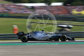World © Octane Photographic Ltd. Formula 1 – Hungarian GP - Qualifying. Mercedes AMG Petronas Motorsport AMG F1 W10 EQ Power+ - Lewis Hamilton. Hungaroring, Budapest, Hungary. Saturday 3rd August 2019.