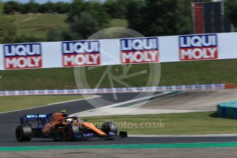 World © Octane Photographic Ltd. Formula 1 – Hungarian GP - Qualifying. McLaren MCL34 – Lando Norris. Hungaroring, Budapest, Hungary. Saturday 3rd August 2019.