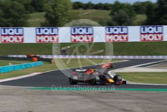 World © Octane Photographic Ltd. Formula 1 – Hungarian GP - Qualifying. Aston Martin Red Bull Racing RB15 – Max Verstappen. Hungaroring, Budapest, Hungary. Saturday 3rd August 2019.