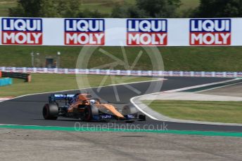 World © Octane Photographic Ltd. Formula 1 – Hungarian GP - Qualifying. McLaren MCL34 – Carlos Sainz. Hungaroring, Budapest, Hungary. Saturday 3rd August 2019.